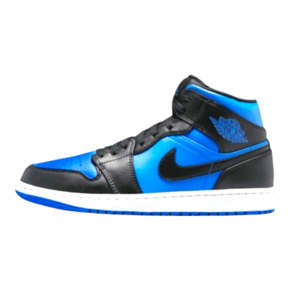 New Air Jordan 1 Mid W10/M8.5 Blue/Black DQ8426-042 NWOB - Picture 6 of 12